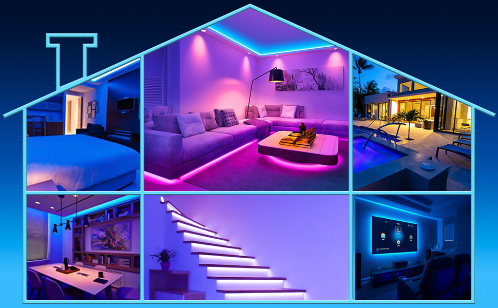 RGB+CCT Kabel plochý pro napájení a vedení signálu